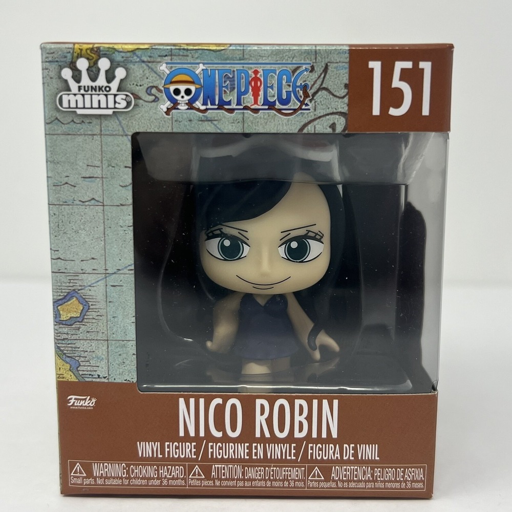 Funko Minis One Piece- Nico Robin # 151 Exclusive 3" Anime Vinyl Action Figures